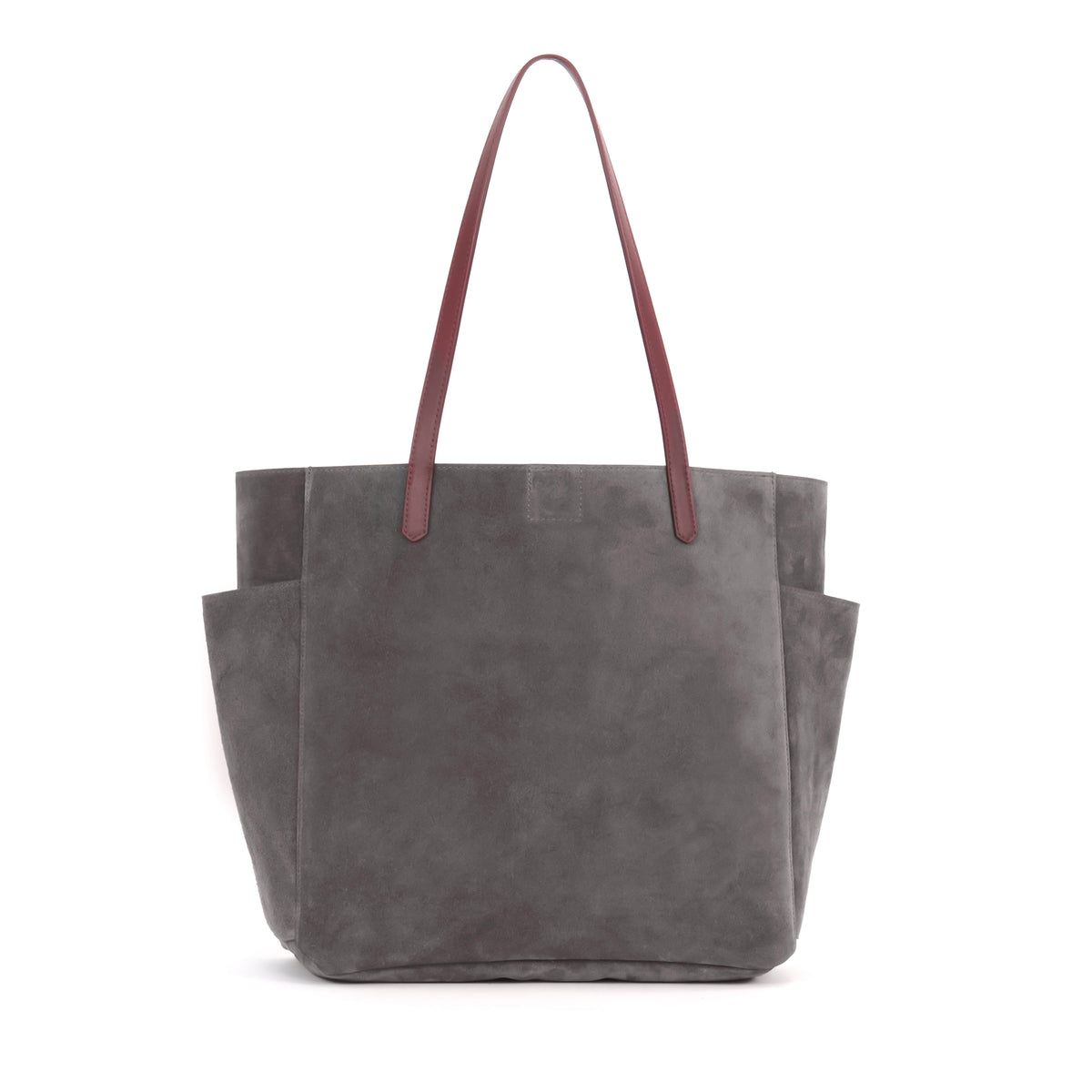 SLOUCHY POCKET TOTE ASH SUEDE