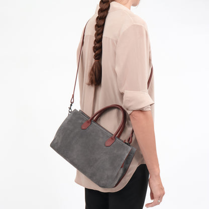 SMALL DAYBAG ASH SUEDE