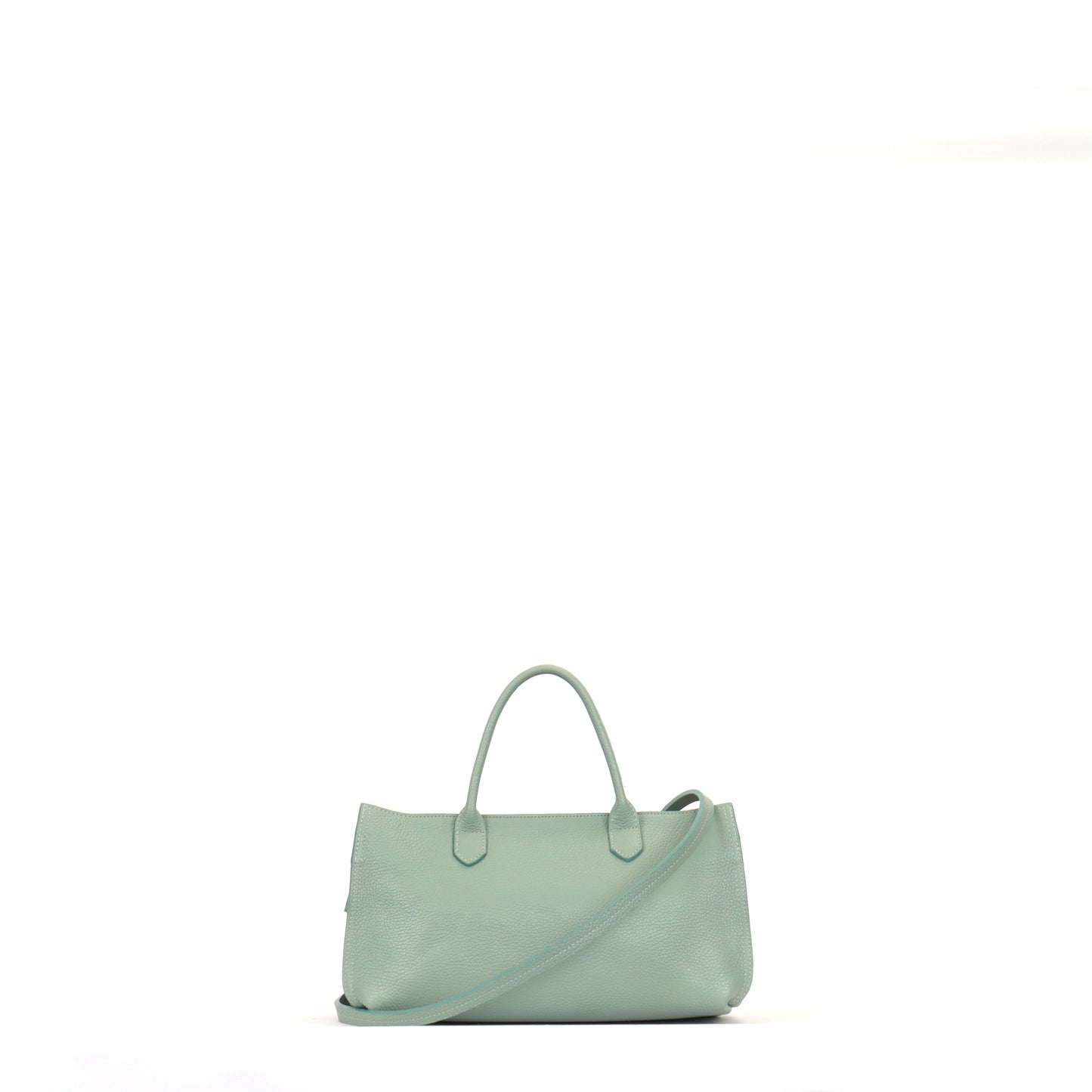 SMALL DAY BAG LAUREL PEBBLED CALF