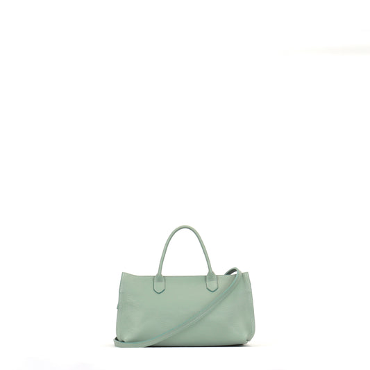 SMALL DAY BAG LAUREL PEBBLED CALF