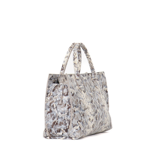 SMALL DAYBAG PASHMINA SNAKE PRINT