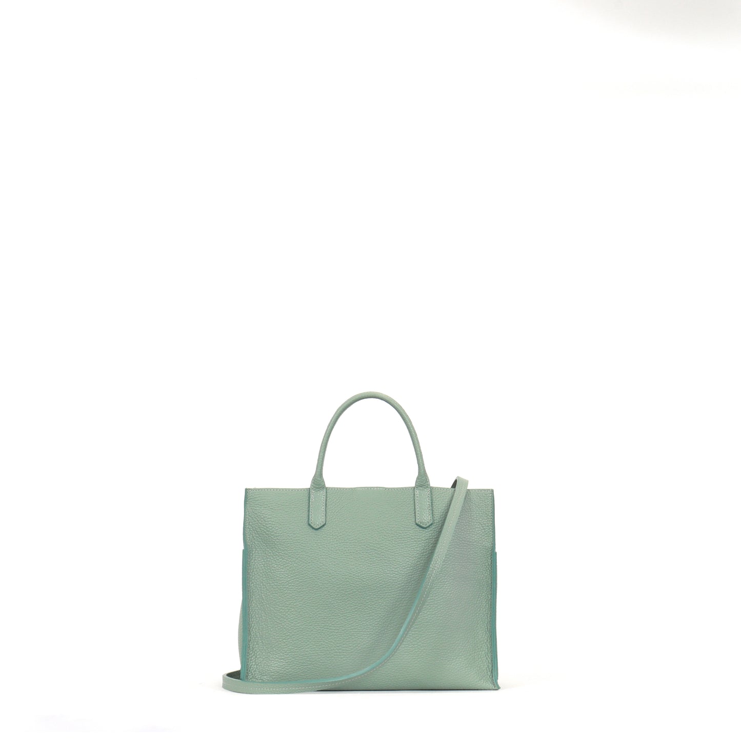 SMALL HARBOR TOTE LAUREL PEBBLED CALF