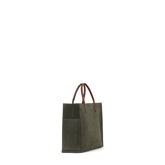 SMALL HARBOR TOTE POPLAR SUEDE