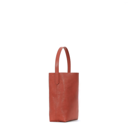 SMALL HOBO TERRACOTTA ITALIAN LAMB
