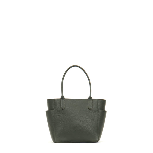 SMALL POCKET TOTE JUNGLE PEBBLED CALF