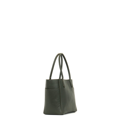 SMALL POCKET TOTE JUNGLE PEBBLED CALF
