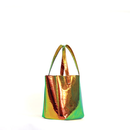 SMALL SLOUCHY TOTE SUNSET GOLD