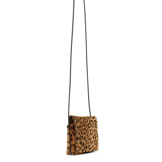 STRAPPY FOLDOVER LEOPARD HAIR ON CALF