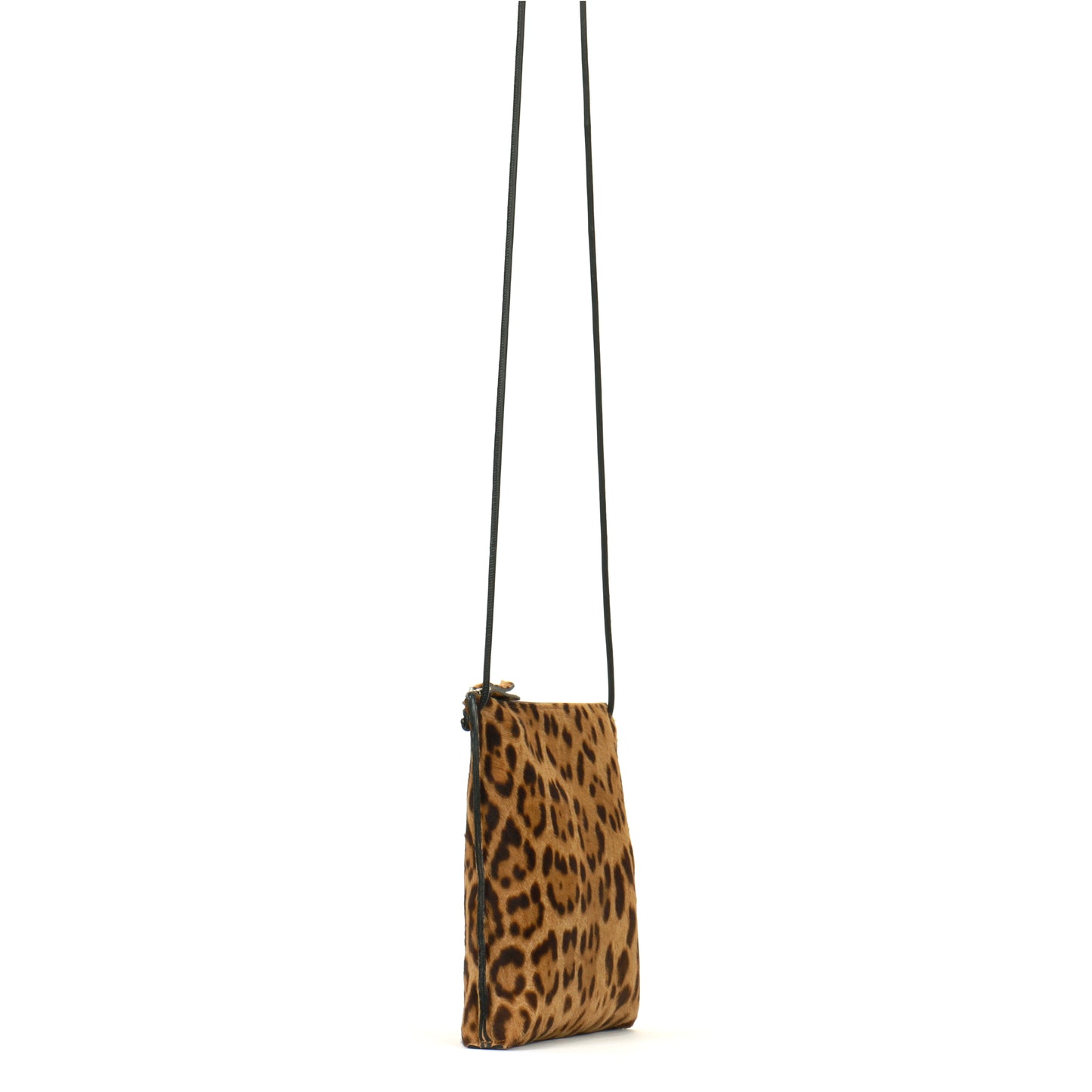 STRAPPY POUCH LEOPARD HAIR ON CALF