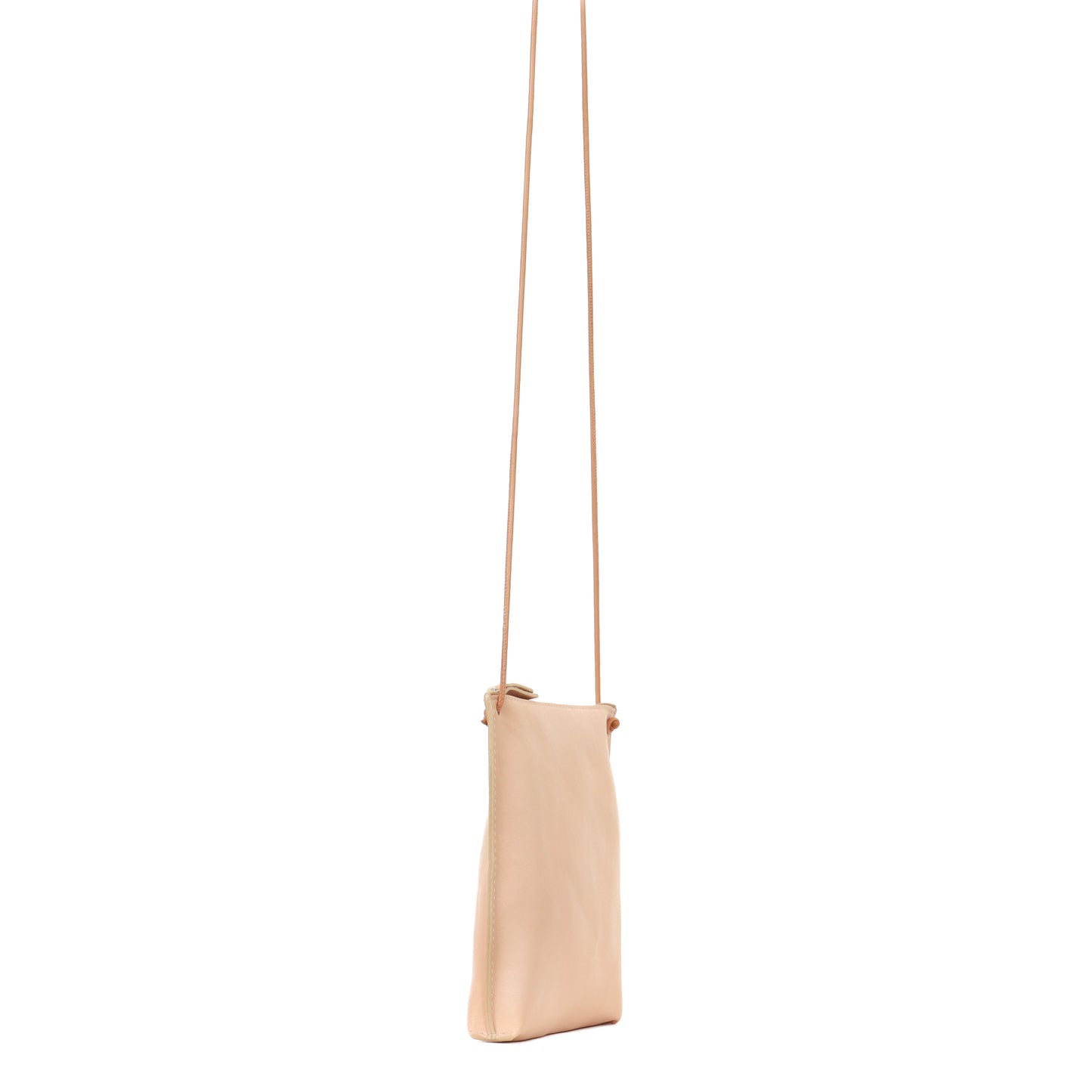 STRAPPY POUCH NUDE ITALIAN LAMB