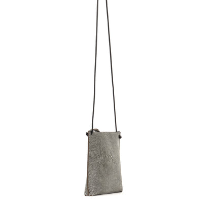 STRAPPY POUCH TERRAZZO SHAGREEN