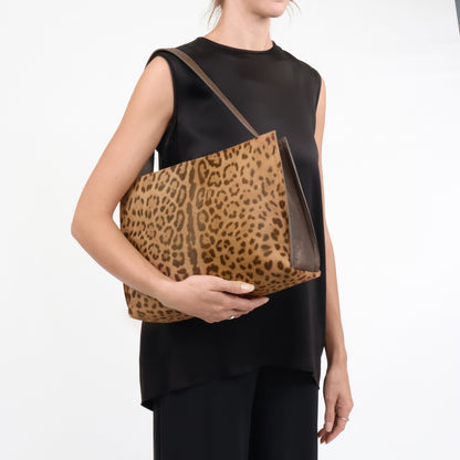 ZIP SHOULDER BAG ASH SUEDE