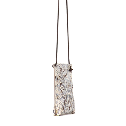 CELL POUCH PASHMINA SNAKE PRINT