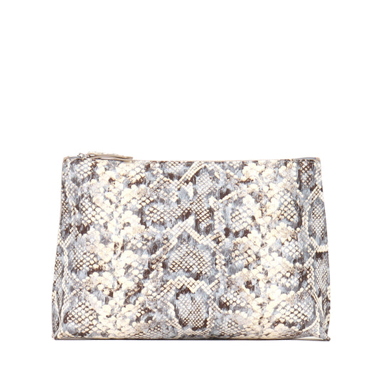 EVERYDAY POUCH PASHMINA SNAKE PRINT