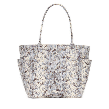 SMALL POCKET TOTE PASHMINA SNAKE PRINT
