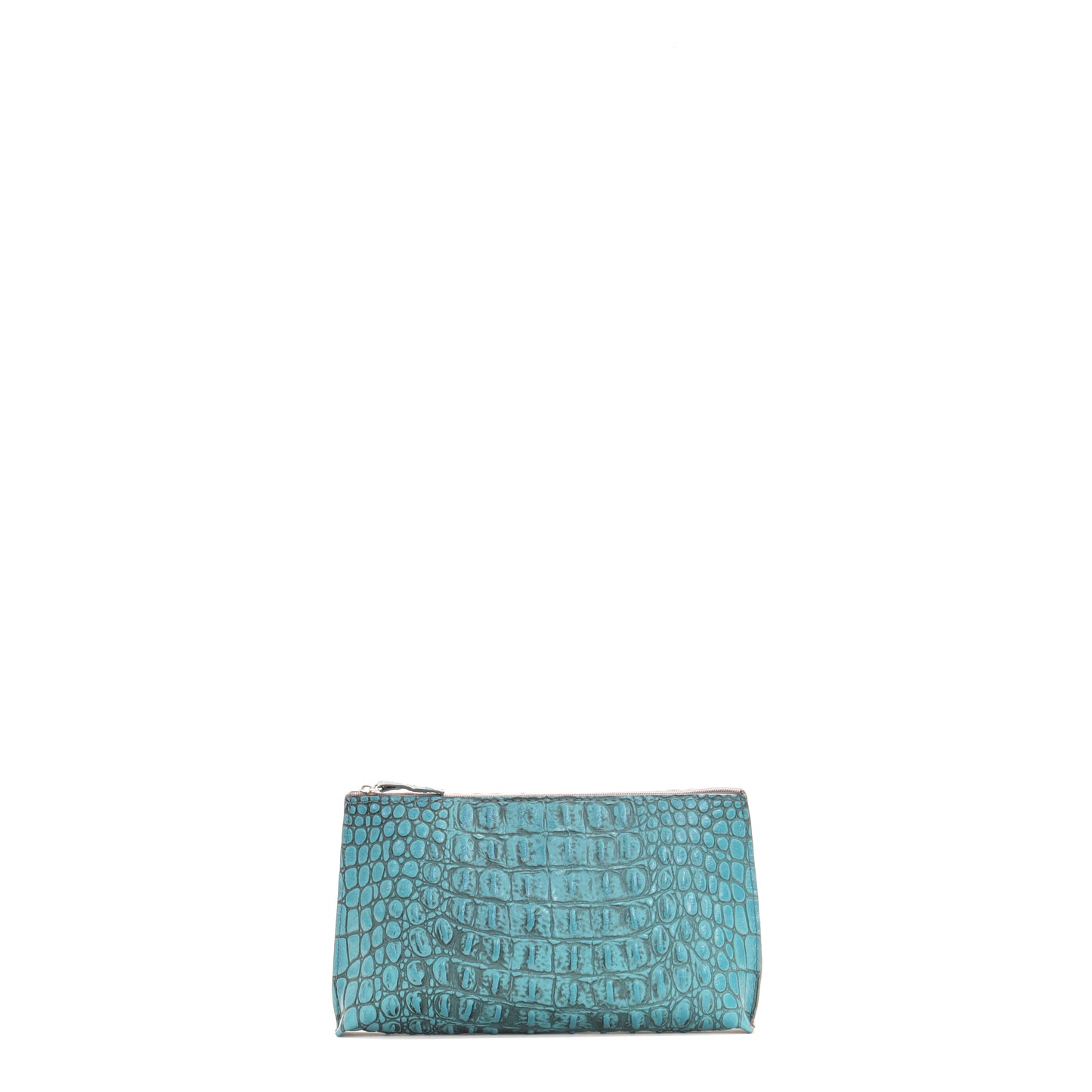ESSENTIAL POUCH FOUNTAIN EMBOSSED CROC