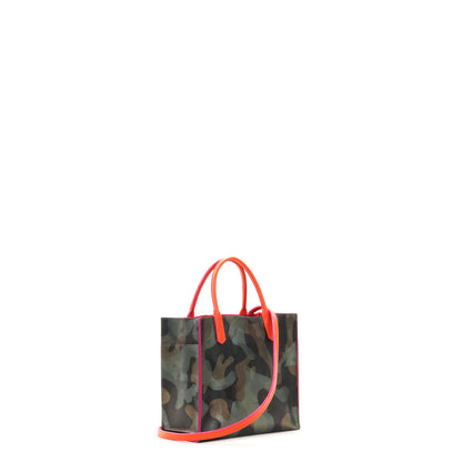MINI HARBOR TOTE CAMO W PINK